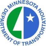 Minnesota Department of Transportation green and blue logo